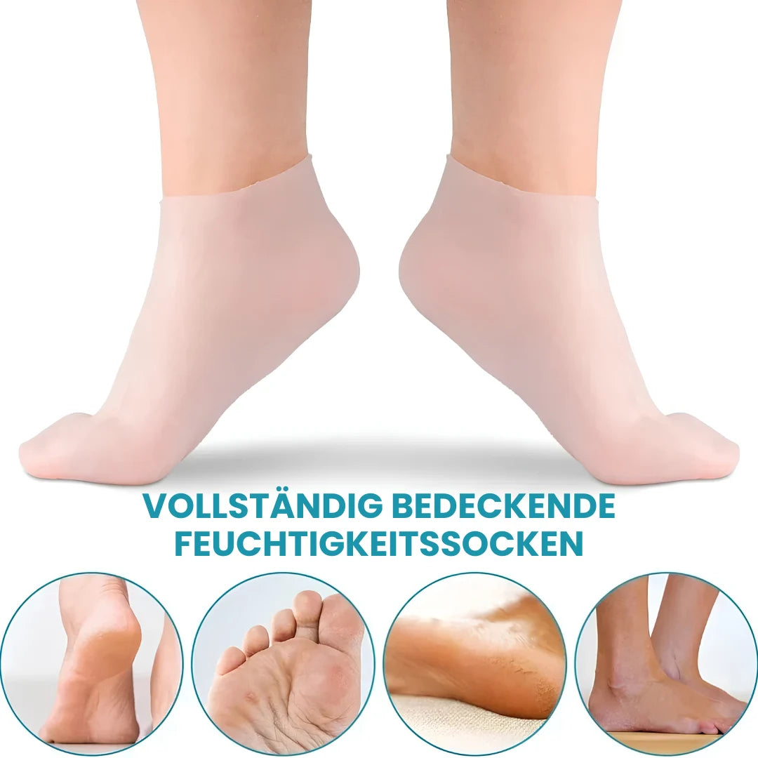HydraFeet™ – Feuchtigkeitsspendende Silikonsocken