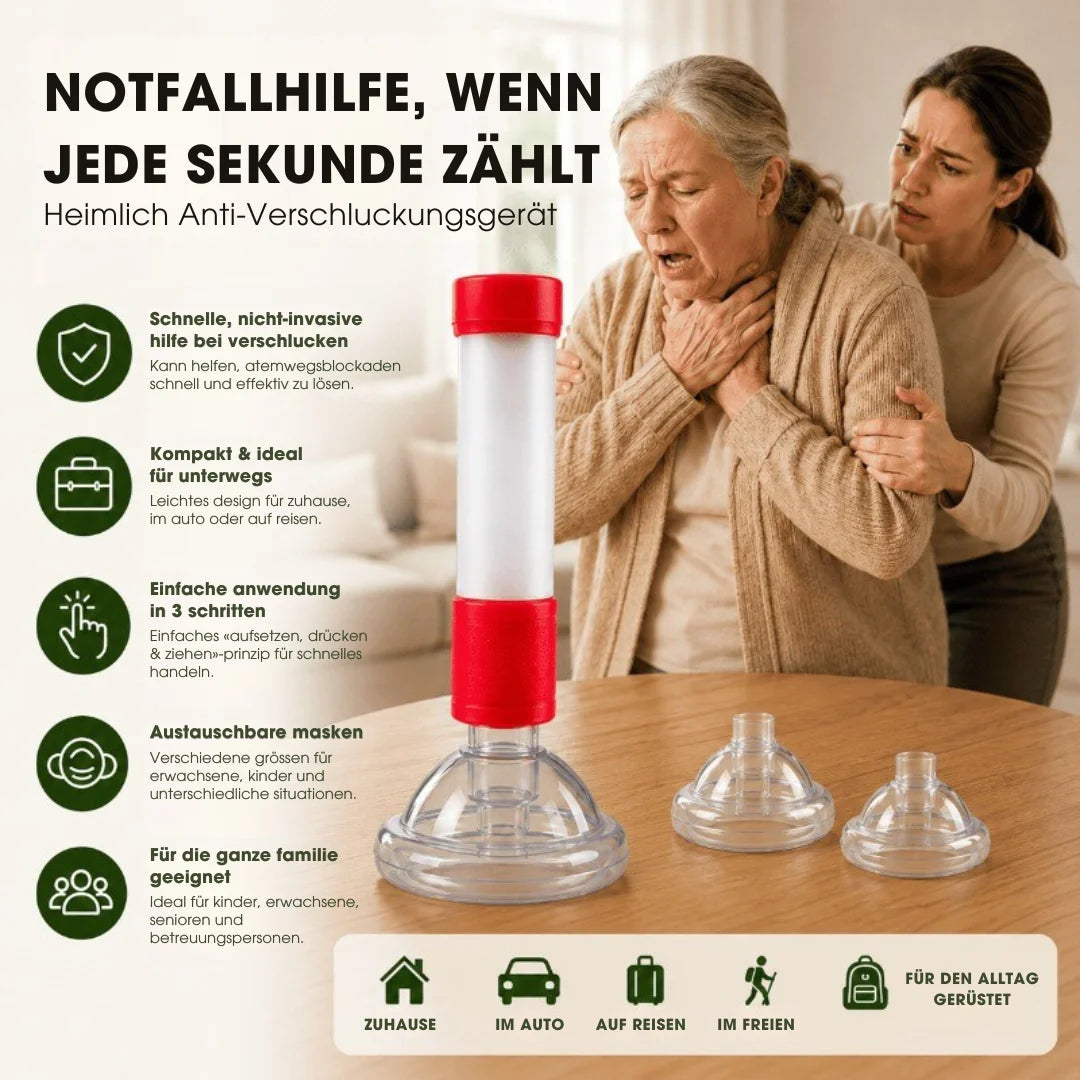 SaveLix™ – Schnelle, nicht-invasive Hilfe bei Erstickungsnotfällen