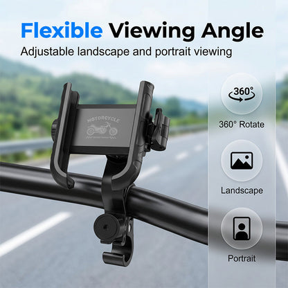 GripLock™ – Sichere 360°-Smartphone-Halterung für Fahrräder